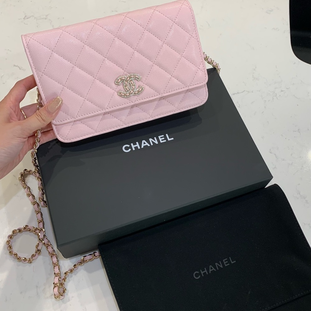 Chanel WOC light pink